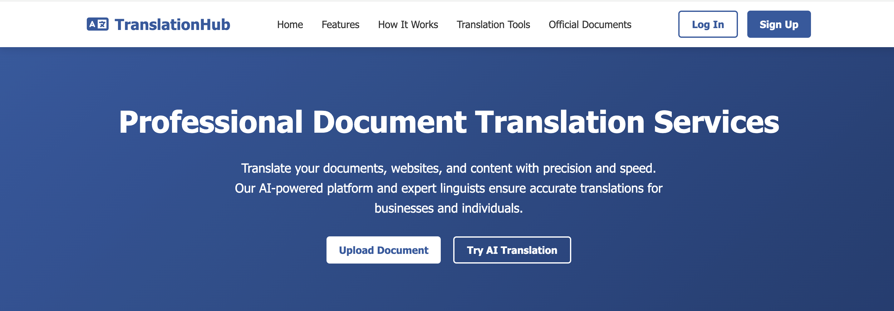 Site agence de traduction professionnelle - Services de traduction multilingue